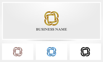 Woven Braid Knot Logo