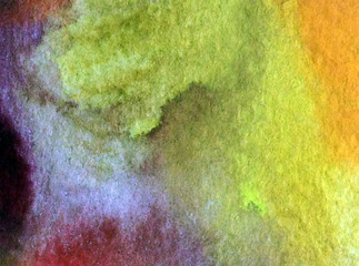 watercolor art abstract  background  bright  wash blurred textured  decoration  handmade beautiful colorful  stains dye sky clouds air sunset rainbow creative 