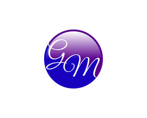gm letter logo