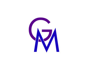 gm letter logo