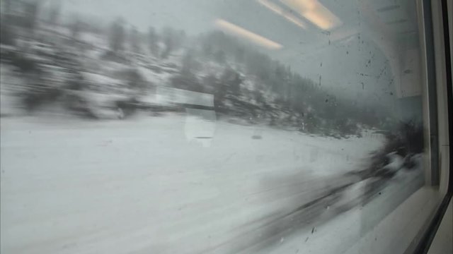 The effects of the Buran storm on Europe in timelapse