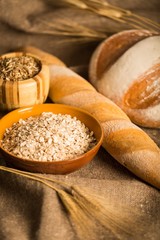 Assorted products breads