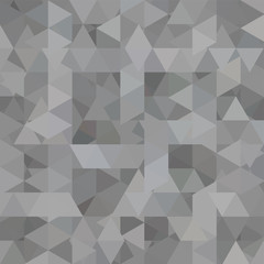 Geometric pattern, triangles vector background in gray tone. Illustration pattern