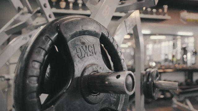 Machines on gym