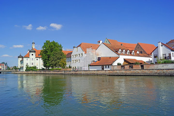 LANDSHUT ( Bayern ) - Stadtpanorama