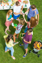 Outdoor barbecue party with beer © Photographee.eu