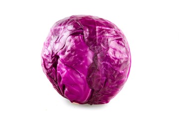 Head of red cabbage