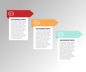 Modern infographic template