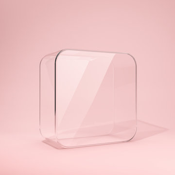Blank Branded Glass Box