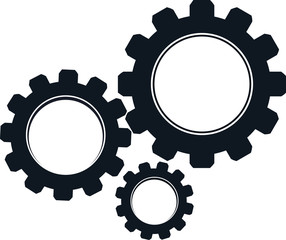 Gears Industrial Abstract Background