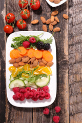 assorted fruit, healthy eating