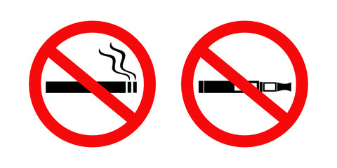 zakaz palenia papierosów i e papierosów