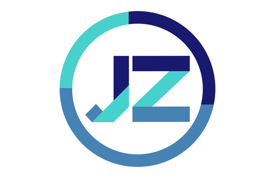 JZ Global Blue Ribbon letter Logo