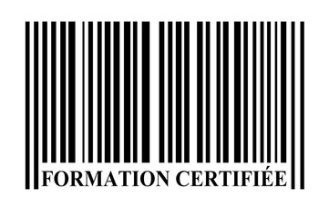 Code barres formation certifiée 