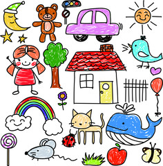 Children's graffiti set