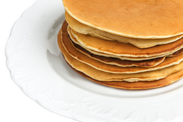 stack of delicious pancakes