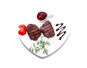 Grilled Meat And Vegetables
