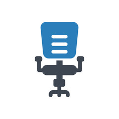Obraz premium Office Chair Icon