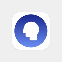 Modern Push Button Monogram