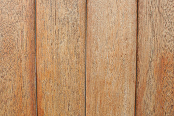 Brown wood  plank wall in vertical patterns for  background and space