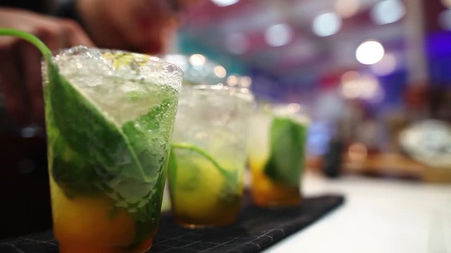 Process of refreshments preparation