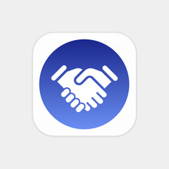 Modern Push Button Monogram