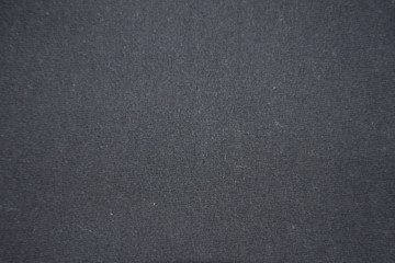 Fototapeta na wymiar Top view of simple plain black fabric