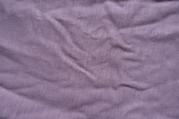 View of jammed pink viscose fabric from above