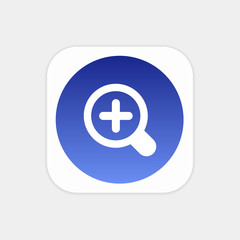 Obraz premium Modern Push Button Monogram