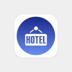 Modern Push Button Monogram