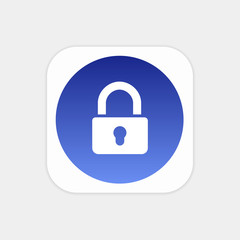 Modern Push Button Monogram