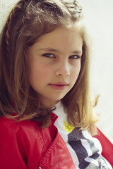 Little girl face
