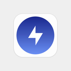 Modern Push Button Monogram