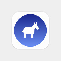 Modern Push Button Monogram