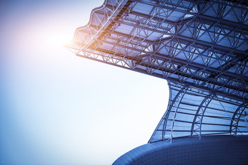 Membrane structure of steel structure