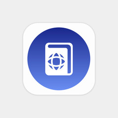 Modern Push Button Monogram