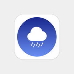 Modern Push Button Monogram