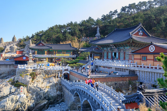 Haedong Yonggungsa Seaside Temple In Busan