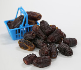 Date fruit. Ramadan concept. date market.