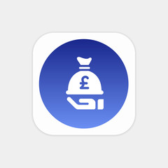 Modern Push Button Monogram