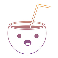 kawaii cocktail icon