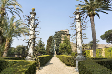 Vatican garden, Park, nature, landscape