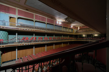 Abandoned theatre somewhere in Spain