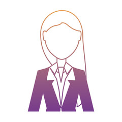 avatar businesswoman design