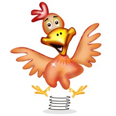 pollo rock ballerino