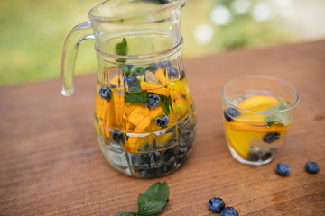 Bottle Of Infused Detox Water