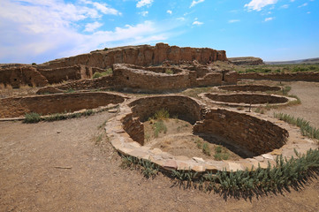 Kiva Chaco Culture National Historical Park in New Mexico