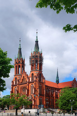 Fototapeta na wymiar Catholic Church in Poland