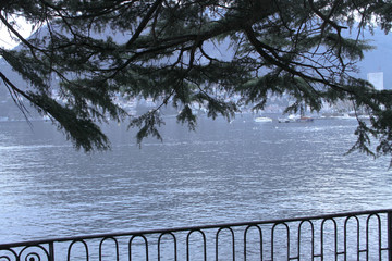 scorcio del lago di como