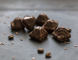 Chocolate. Food. Bean.